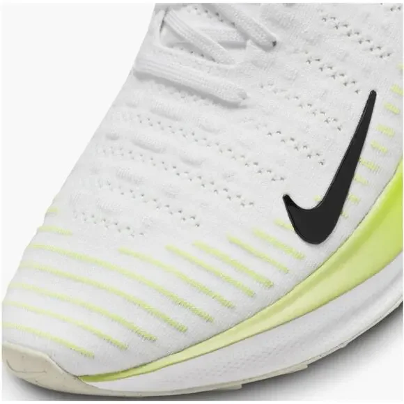 Nike InfinityRN 4 White/Yellow Volt Mens Marathon Running  display picture 2